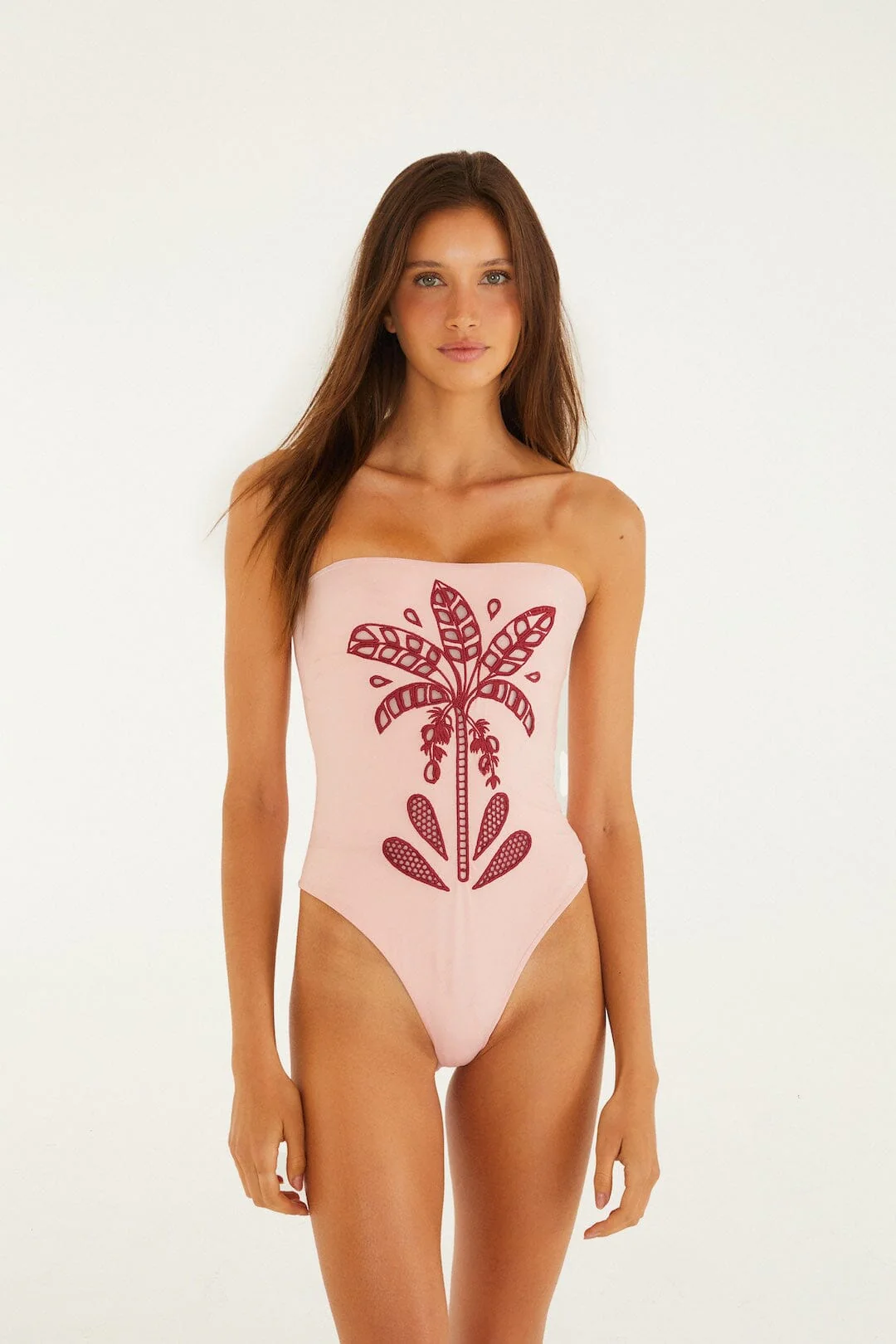 Light Pink Arabesc One Piece