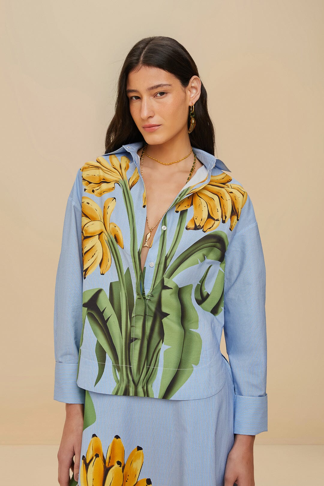 Blue Banana Cocina Striped Shirt - Image 2