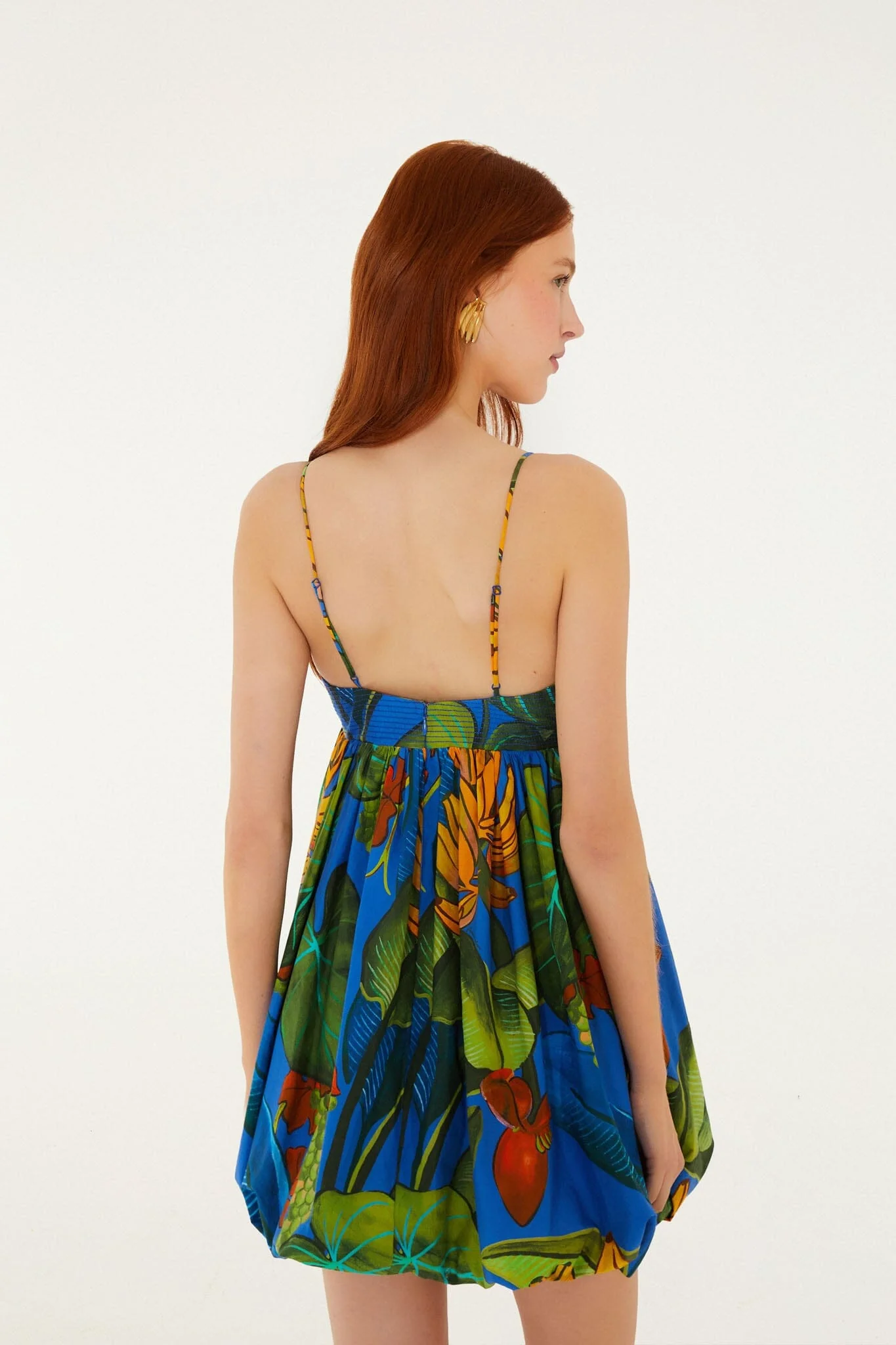 Blue Banana Grapes Sleeveless  Mini Dress - Image 6