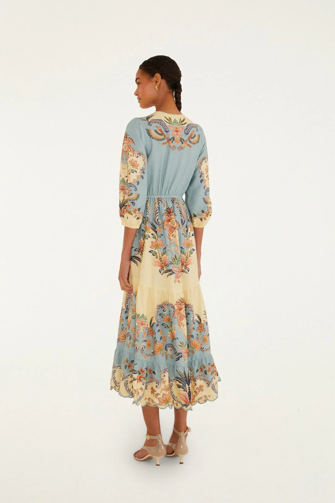 Butter Yellow Boho Beauty Maxi Dress - Image 3