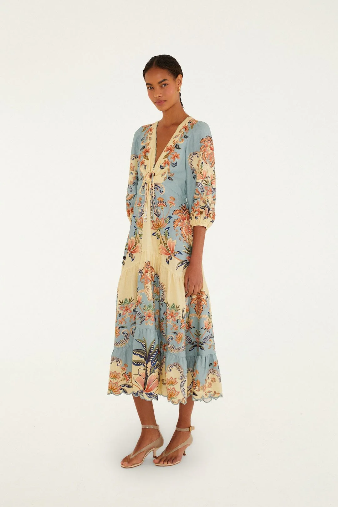 Butter Yellow Boho Beauty Maxi Dress - Image 4