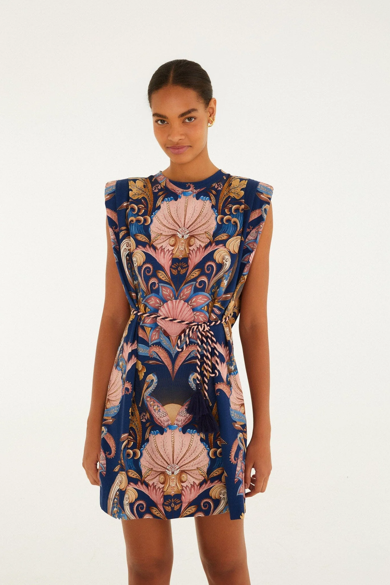Boho Beauty Mini T-Shirt Dress