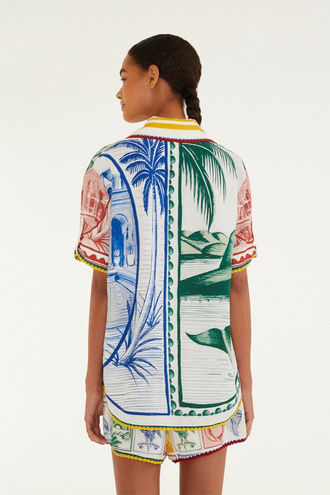 Multicolor Brasil Vintage Shirt - Image 4