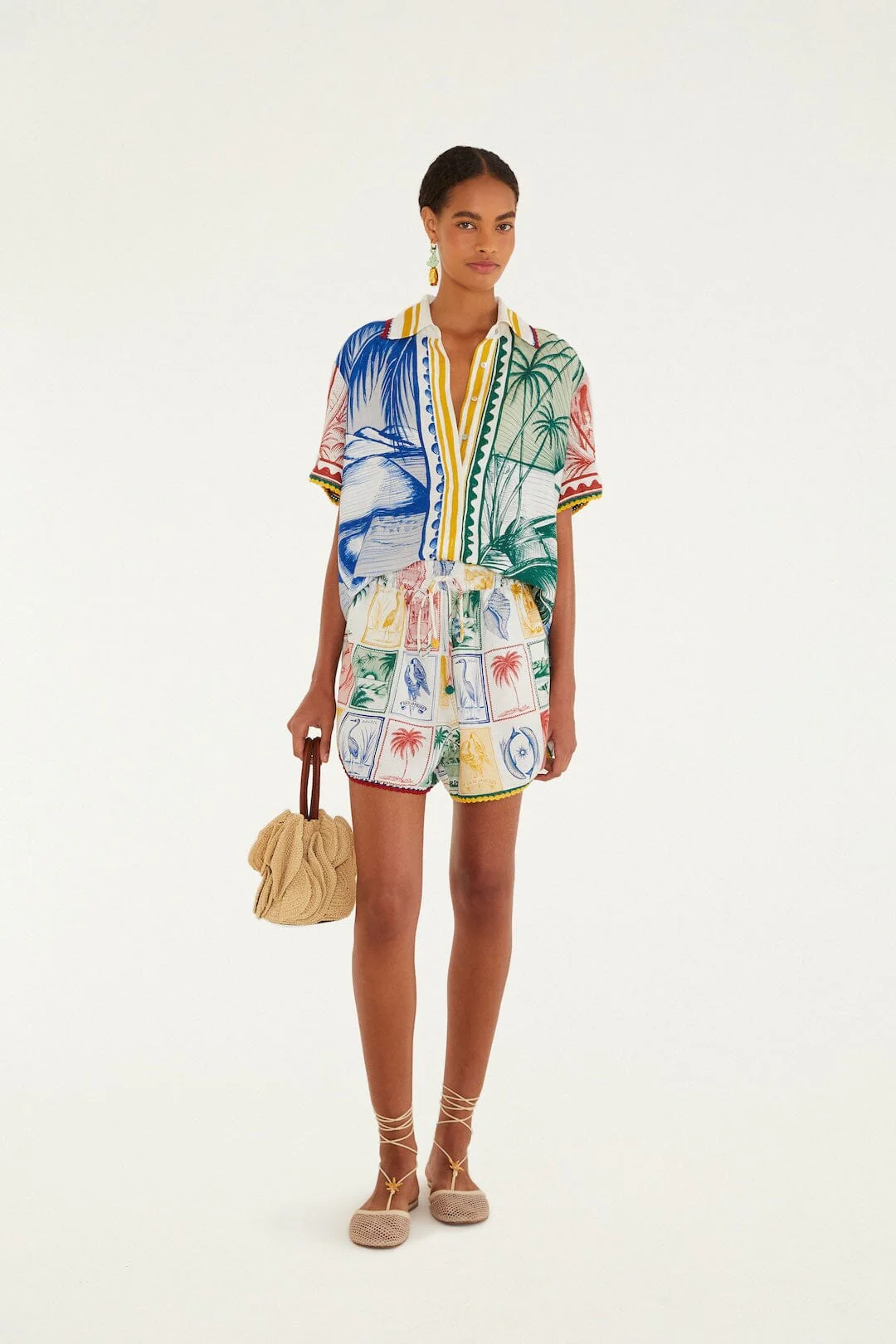 Multicolor Brasil Vintage Shirt - Image 5