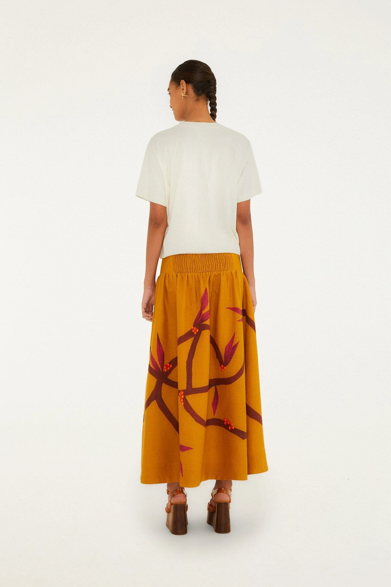 Brown Maxi Skirt - Image 3