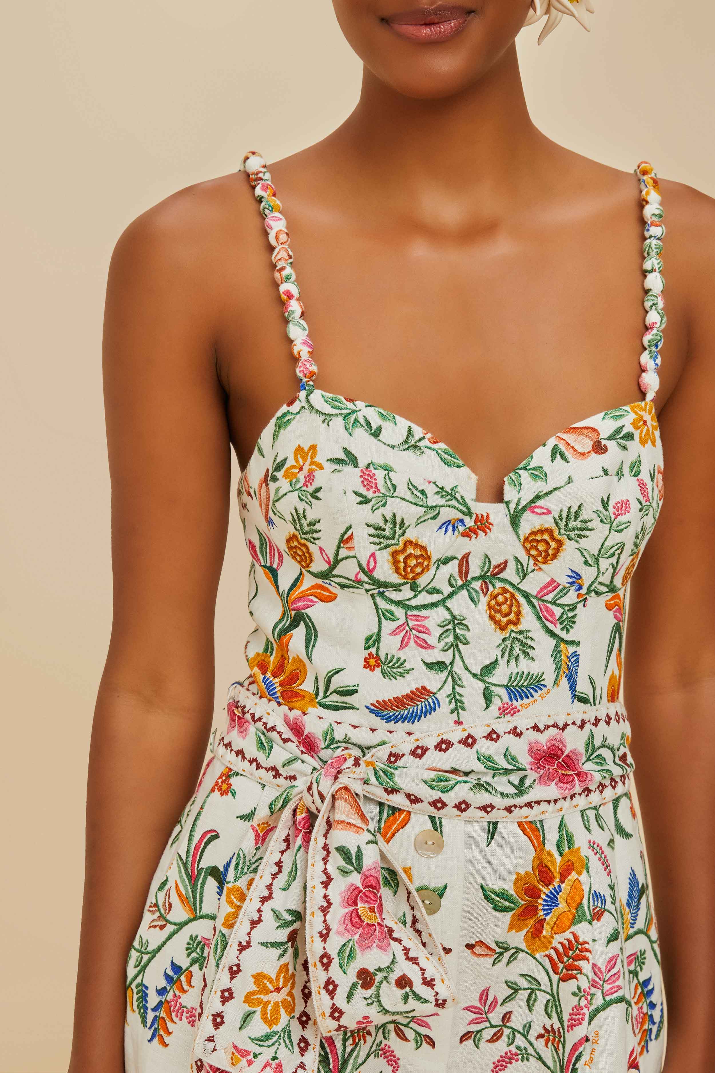 Off-White Delicate Forest Romper - Image 3