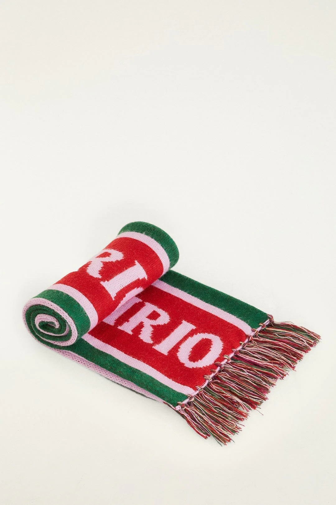Multicolor From Sand To Snow Knit Scarf - Image 2
