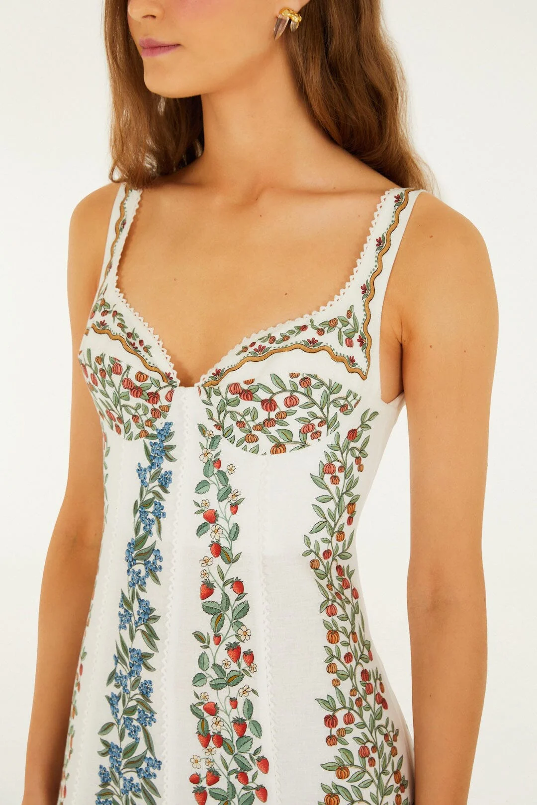 Off-White Fruit Beauty Maxi Dress - Image 2