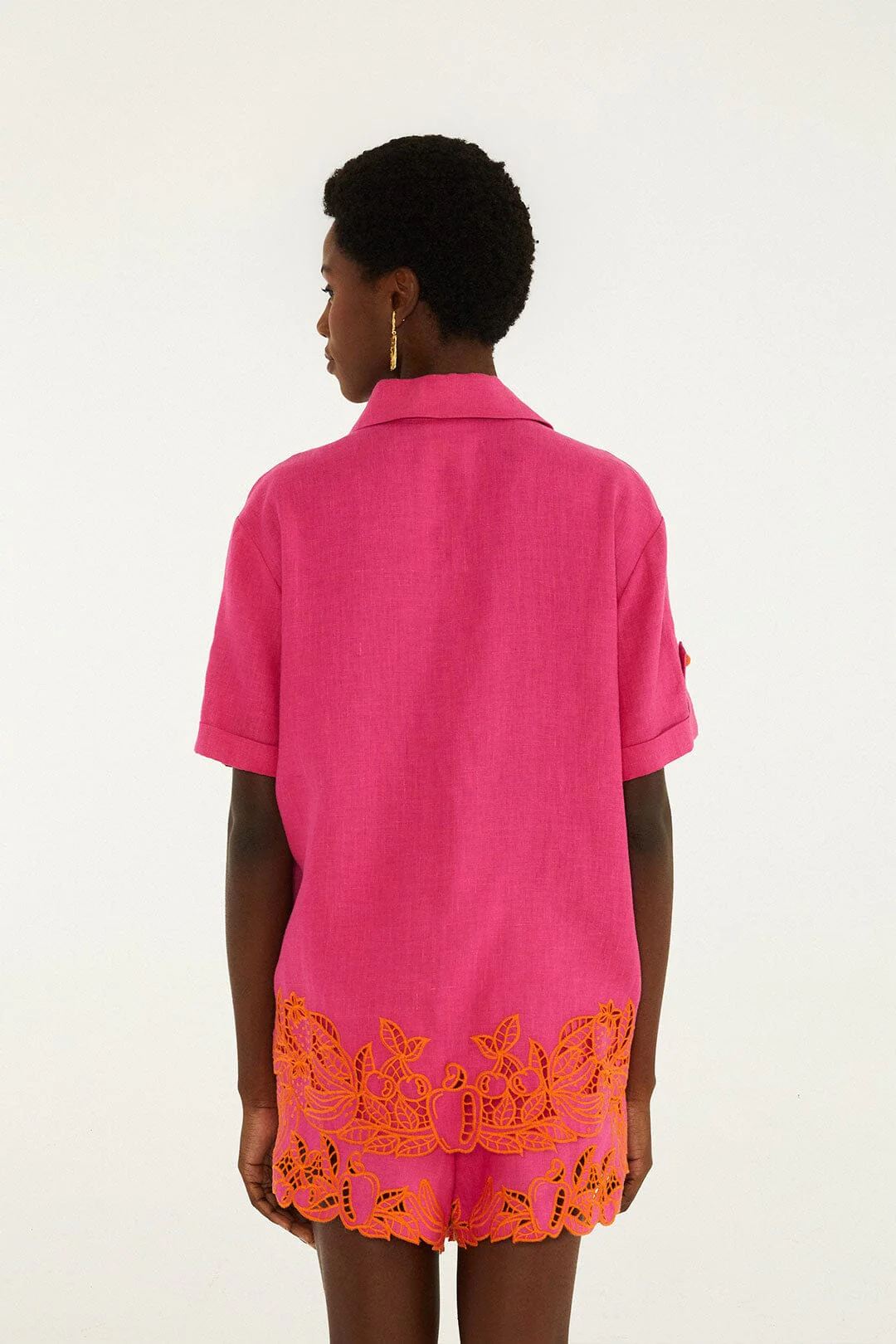 Pink Fruit Richelieu Artisanal Shorts - Image 3