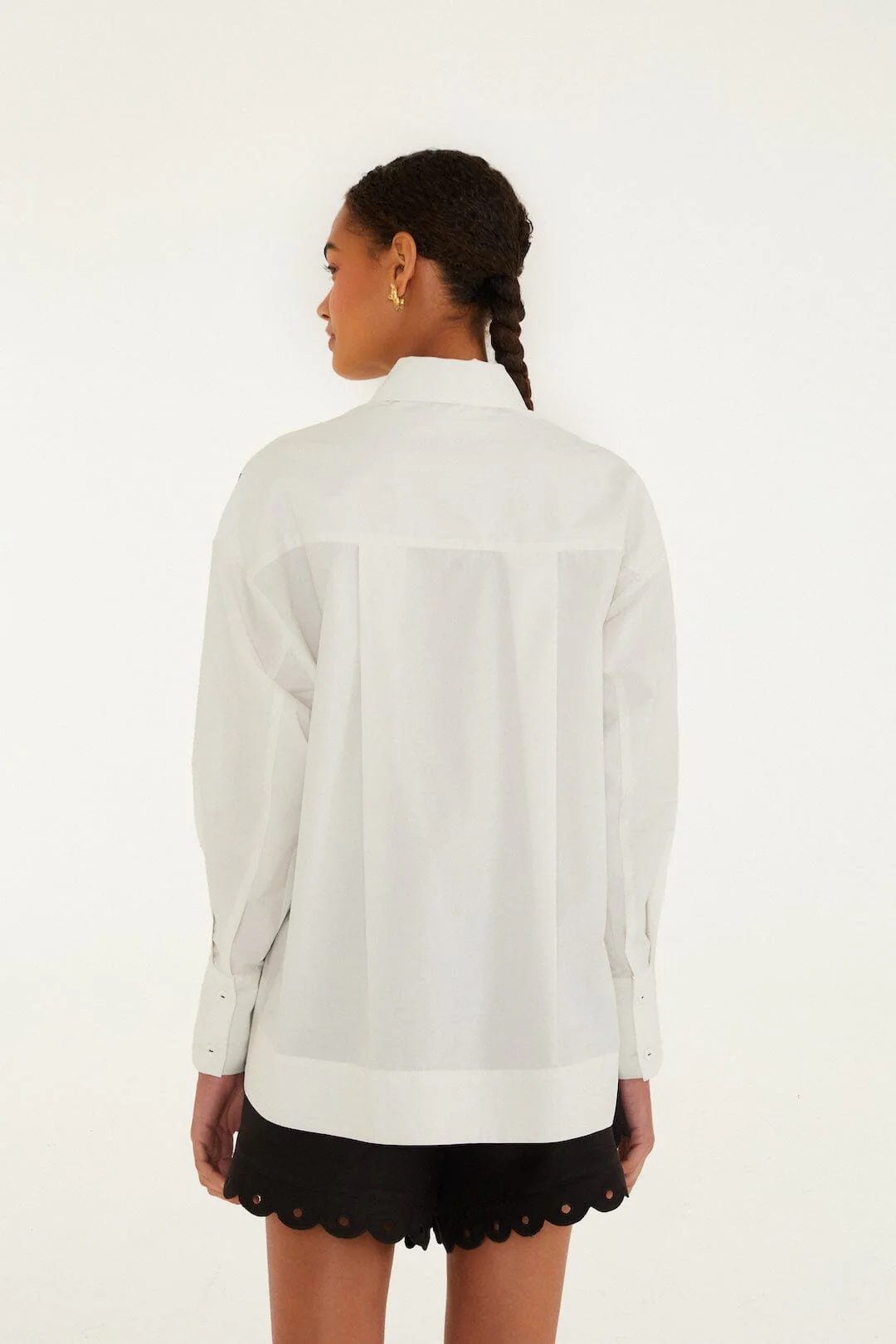 Graphic Banana Tree  Applique Shirt - Image 3
