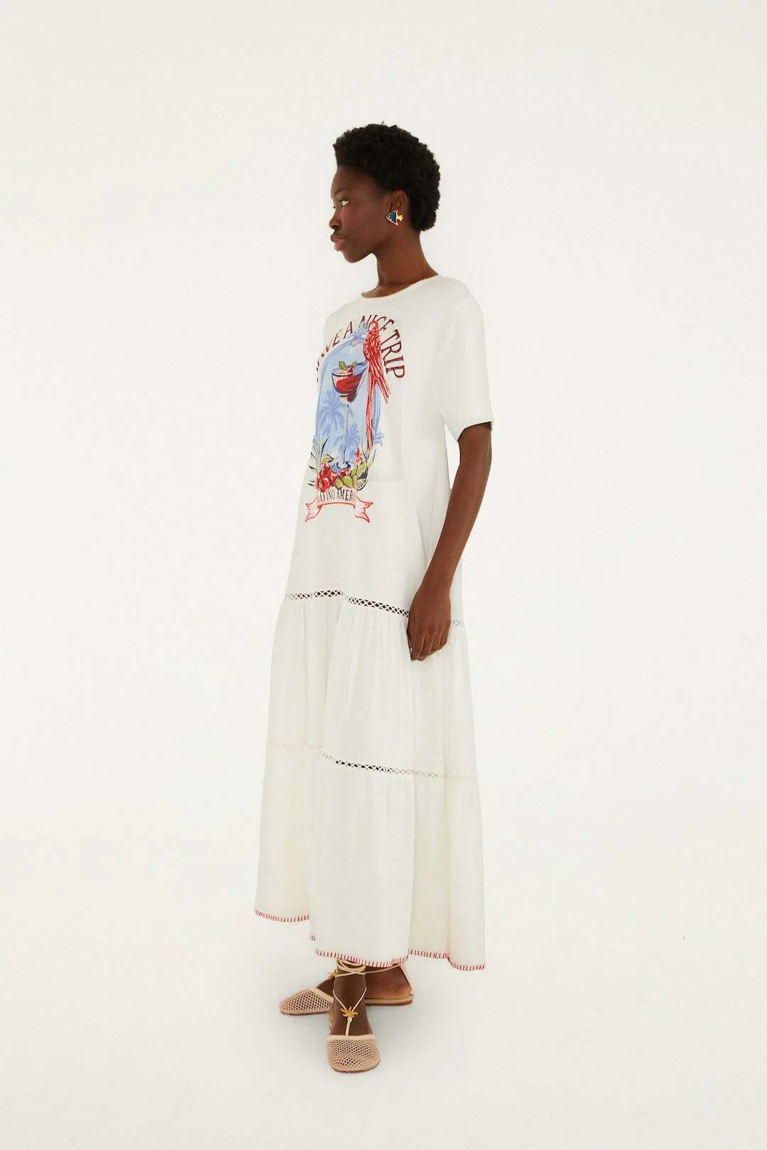 Have A Nice Trip  Maxi Dress - Image 4
