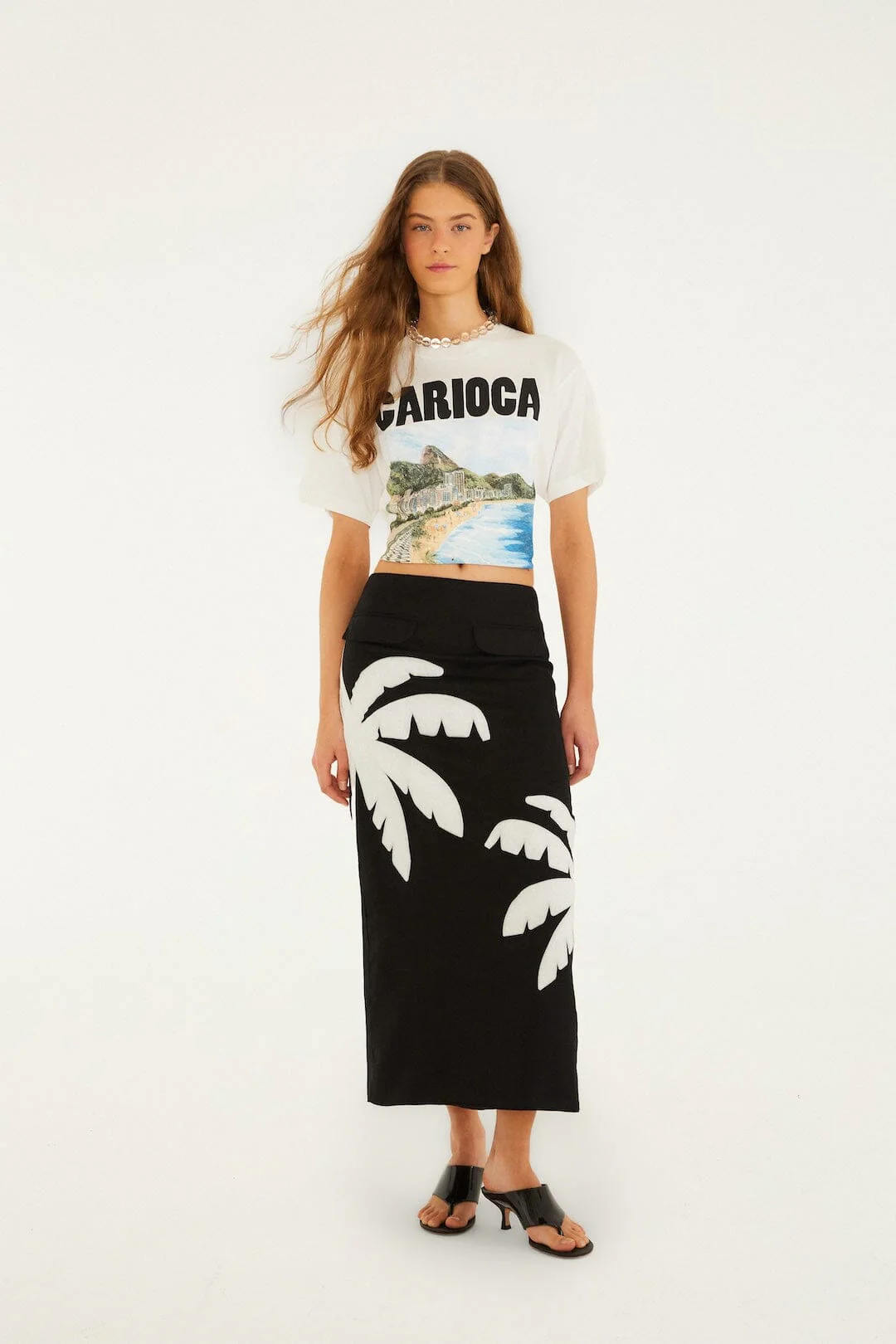 Off-White Landscape Carioca  Relaxed T-Shirt - Image 4