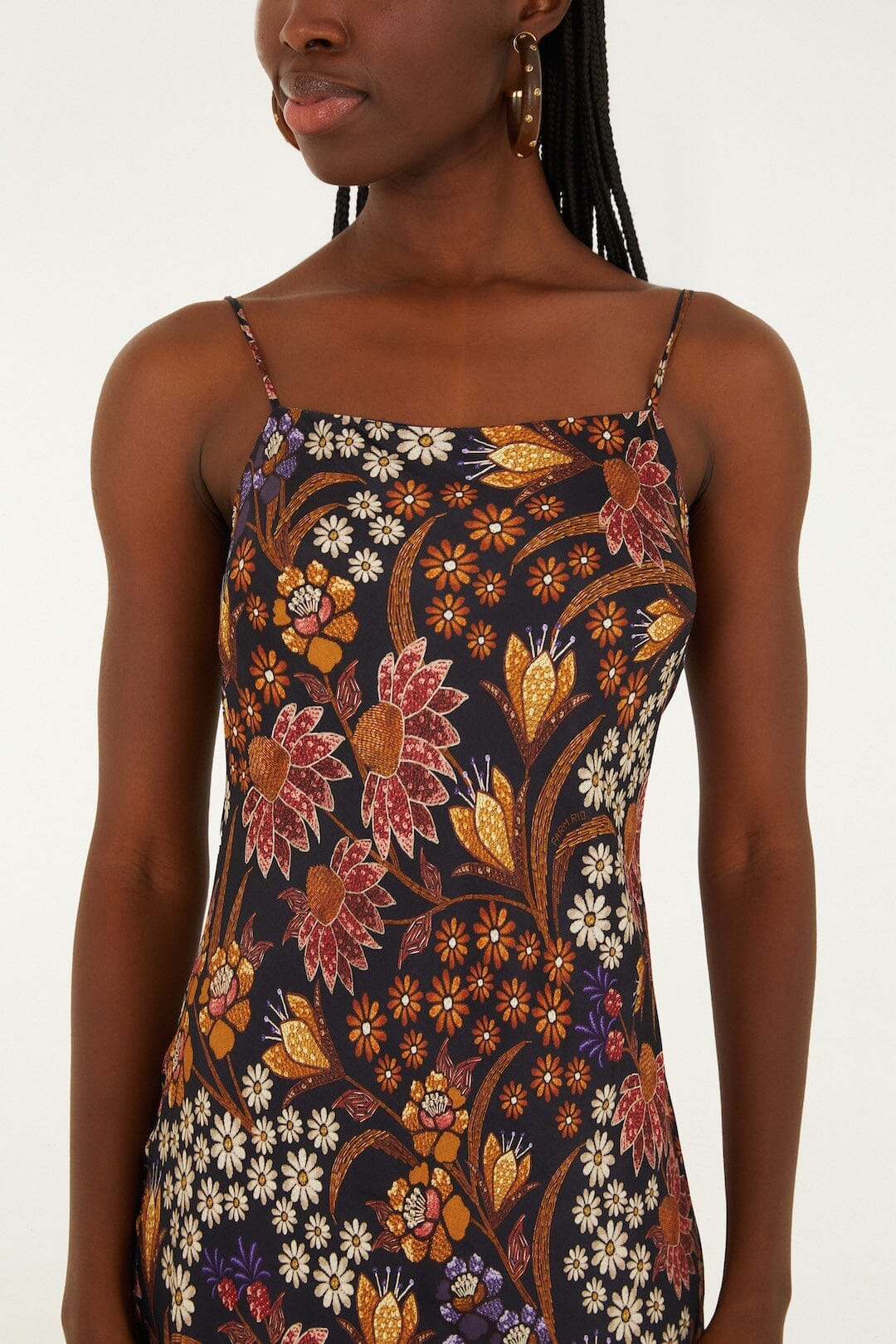 Black Lili Slip Maxi Dress - Image 2