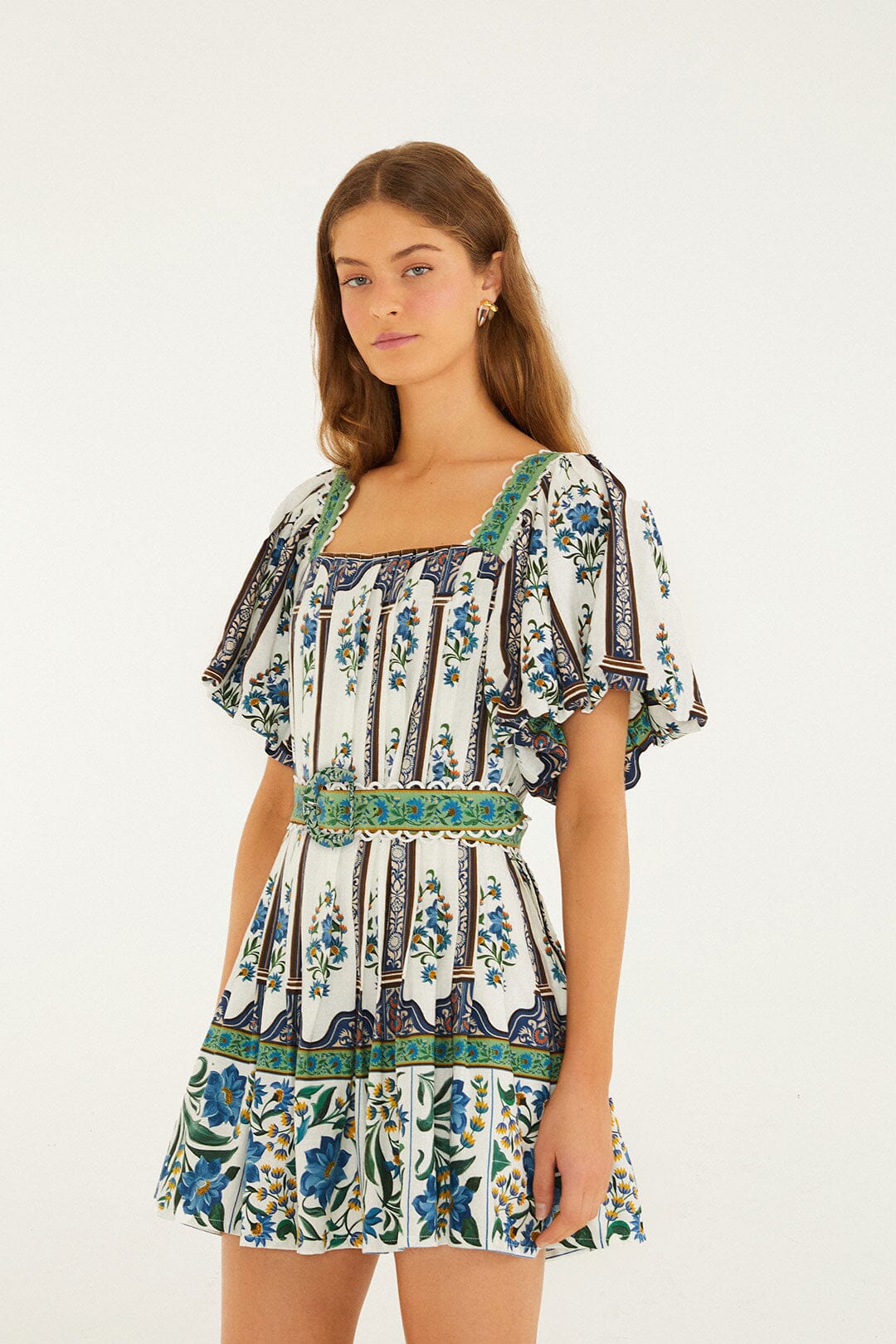 Off-White Manoela Belted Mini Dress - Image 5