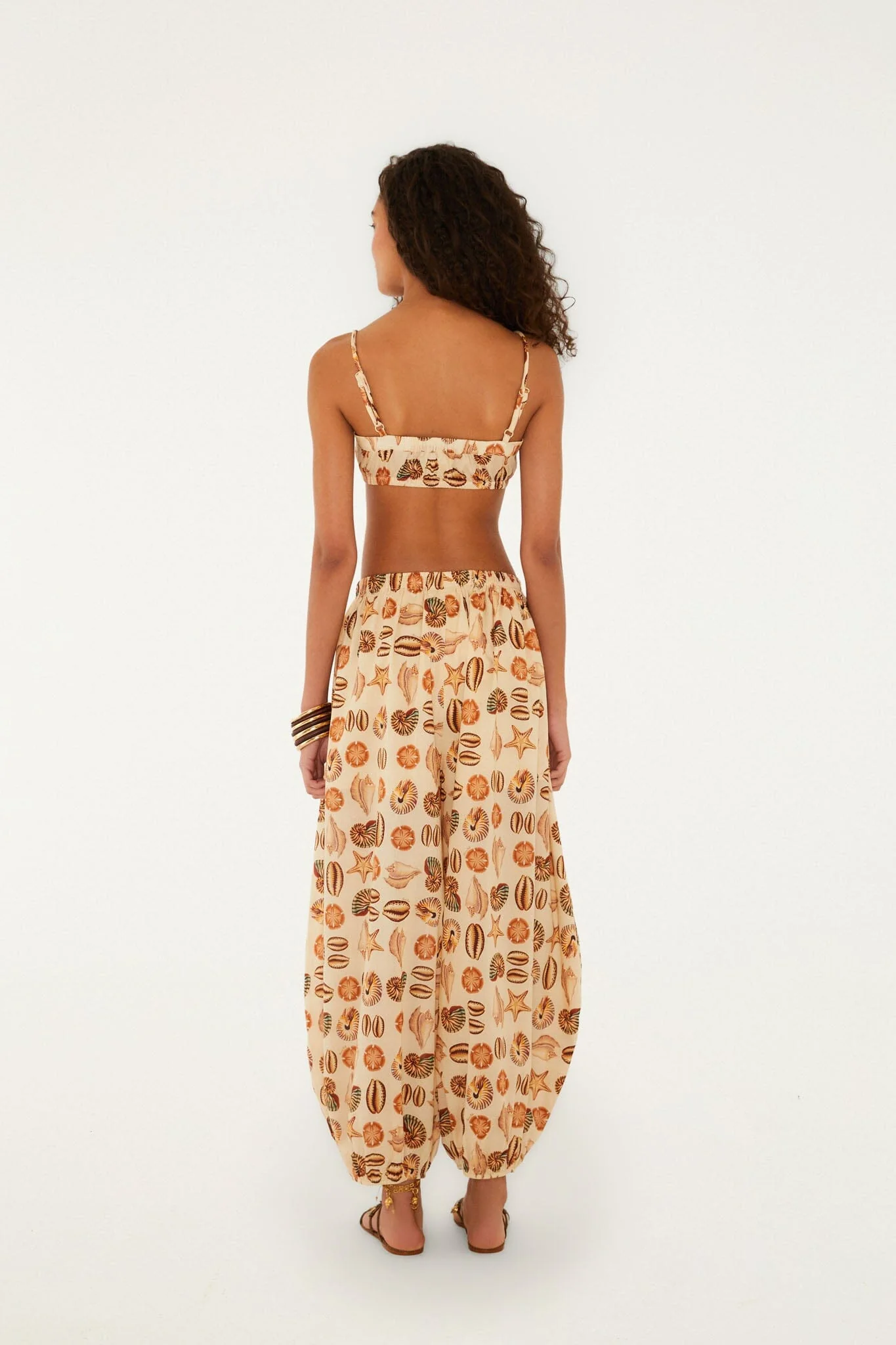Sand Marine Shells Balloon Pants - Image 3
