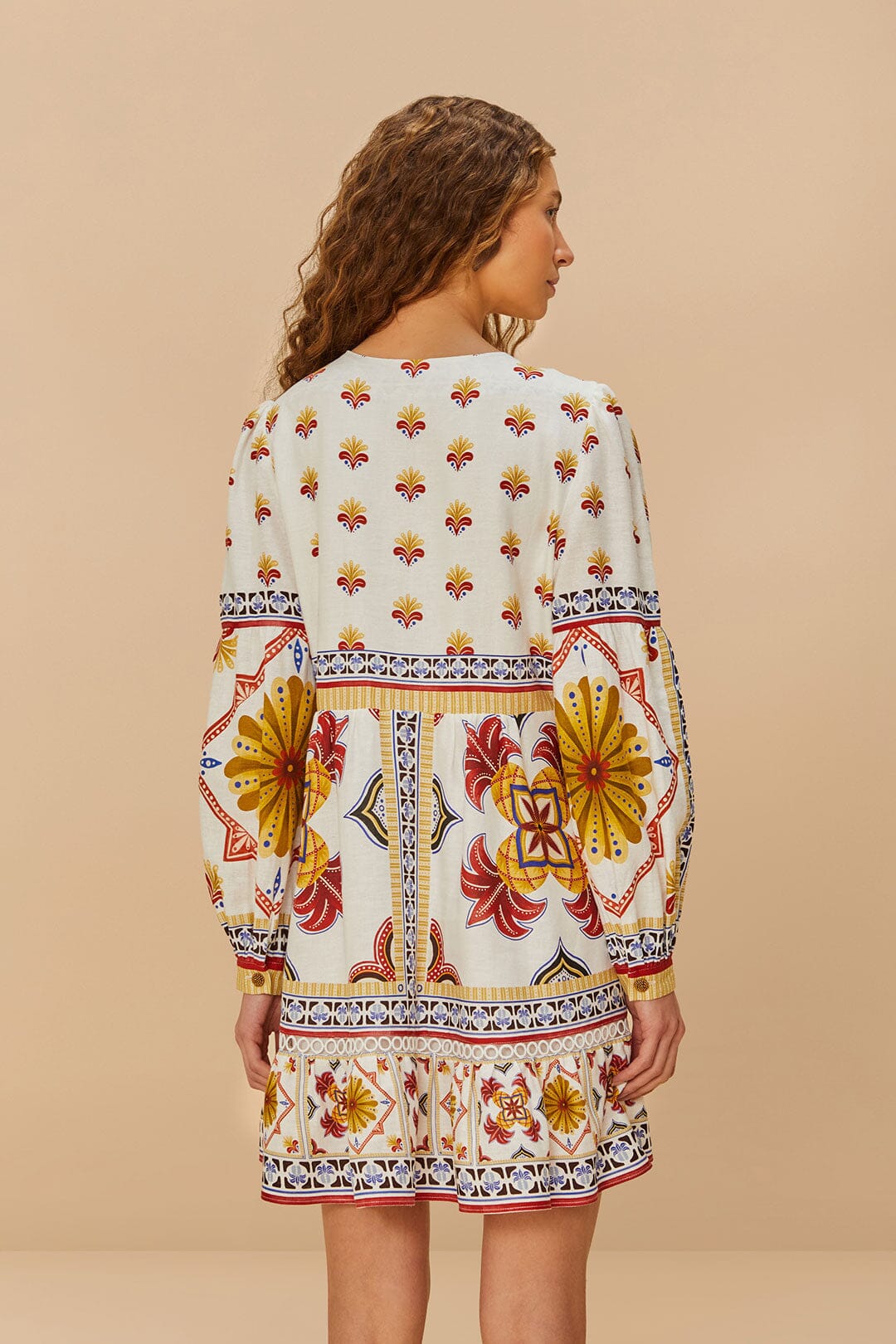Off-White Marys Tiles Mini Dress - Image 3