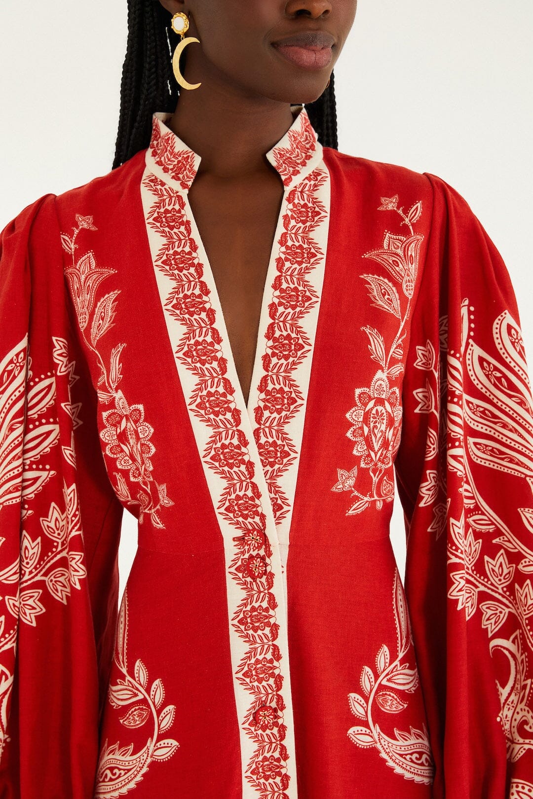 Red Miranda Maxi Dress - Image 2