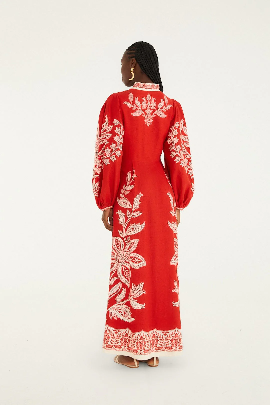 Red Miranda Maxi Dress - Image 3