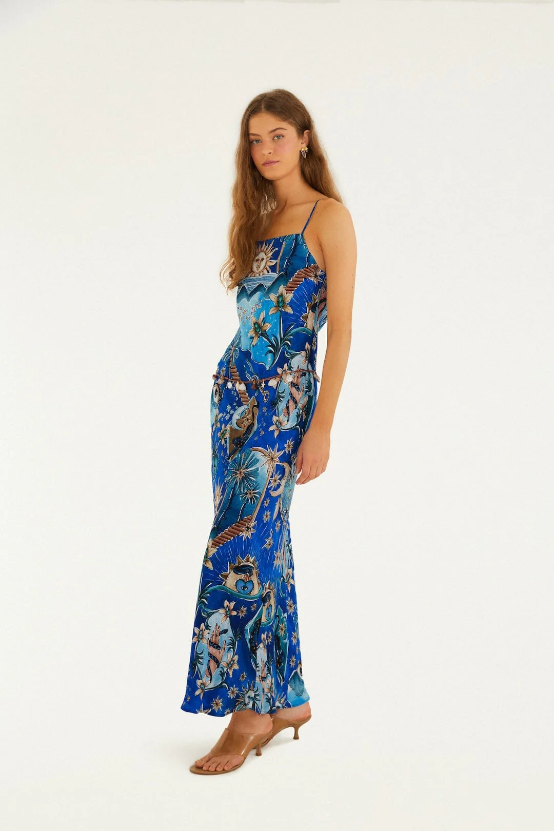 Blue Mystical  Maxi Dress - Image 4
