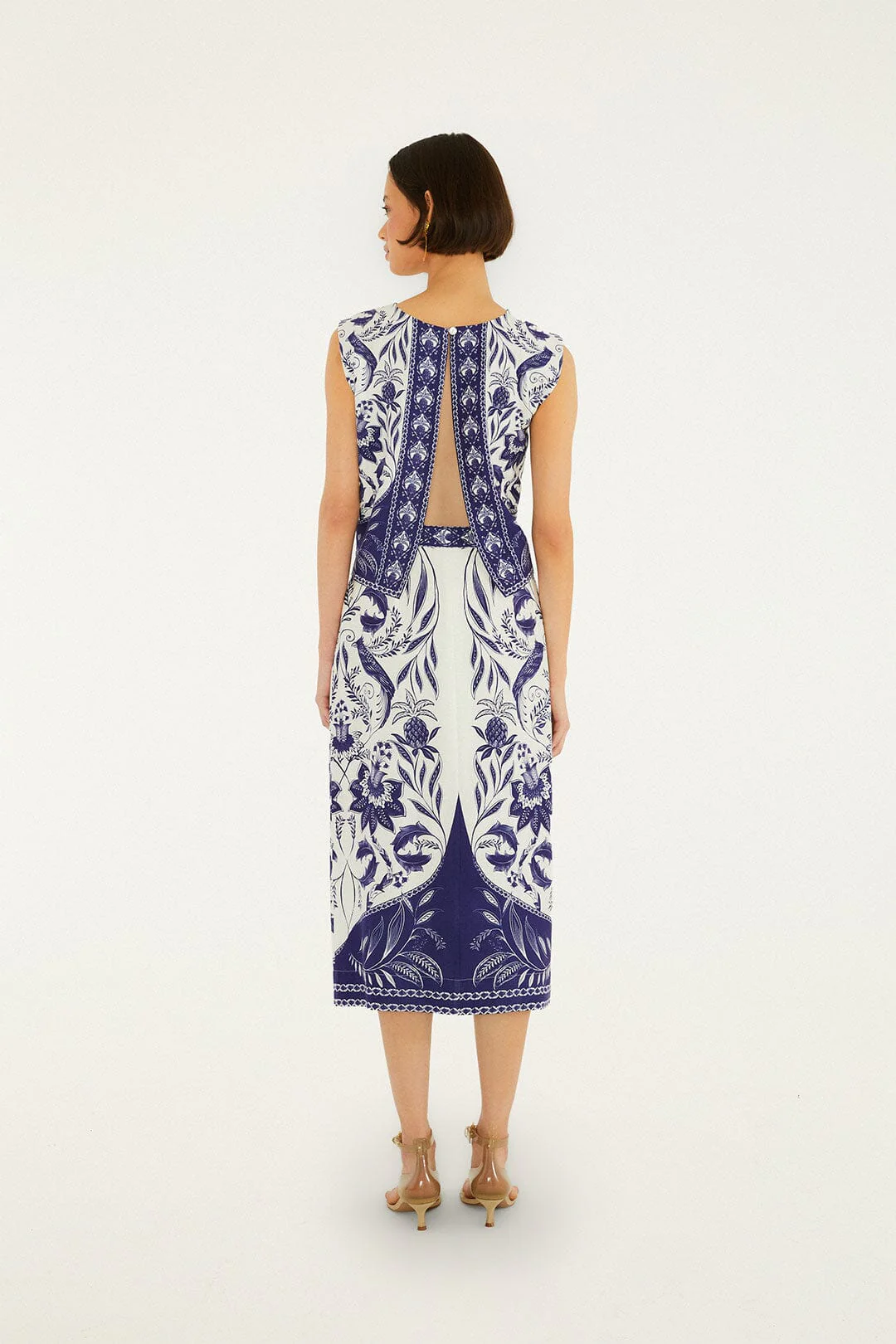Off-White Nina Wrap Midi Skirt - Image 3