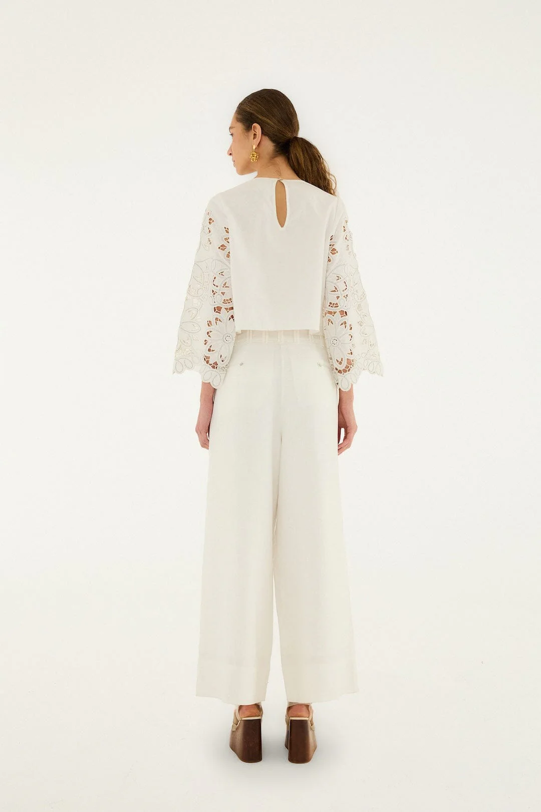 Off-White High Waisted Pants - Image 3