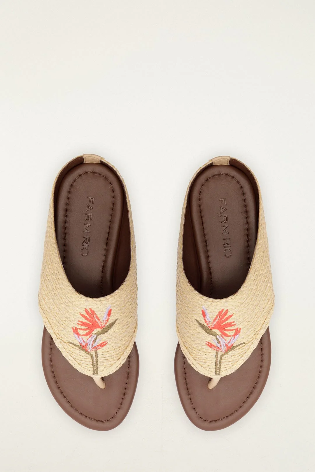 Raffia Icons Flat Sandal