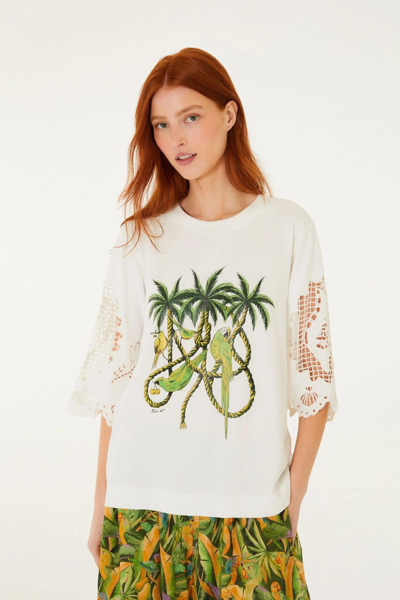 Ropes And Birds Richelieu Blouse