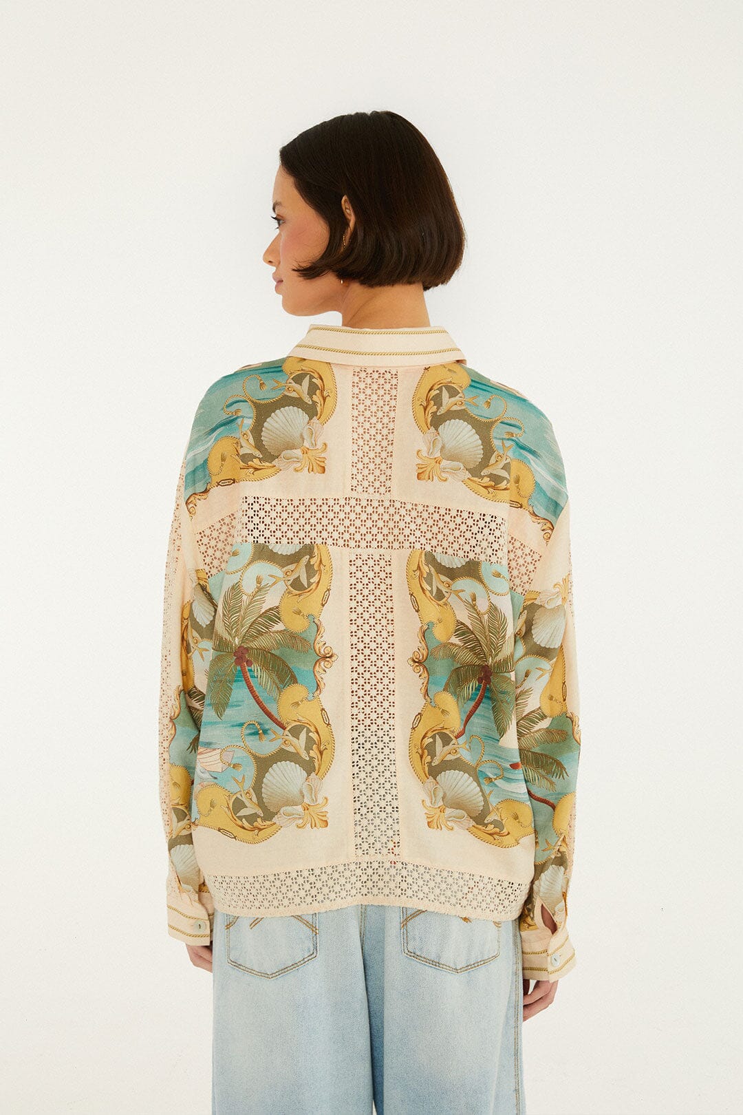 Sand Royal Sea Crochet Shirt - Image 4