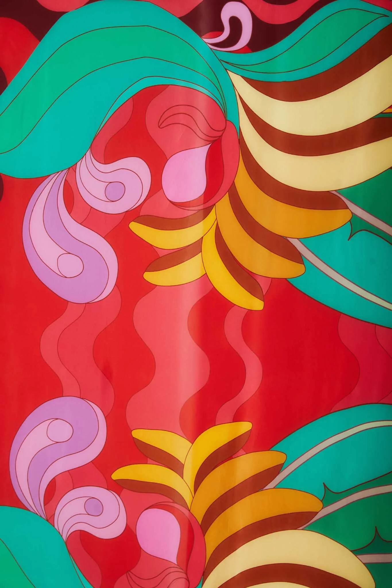 Sarong With Tassel Trim In The Four Corners - Image 3