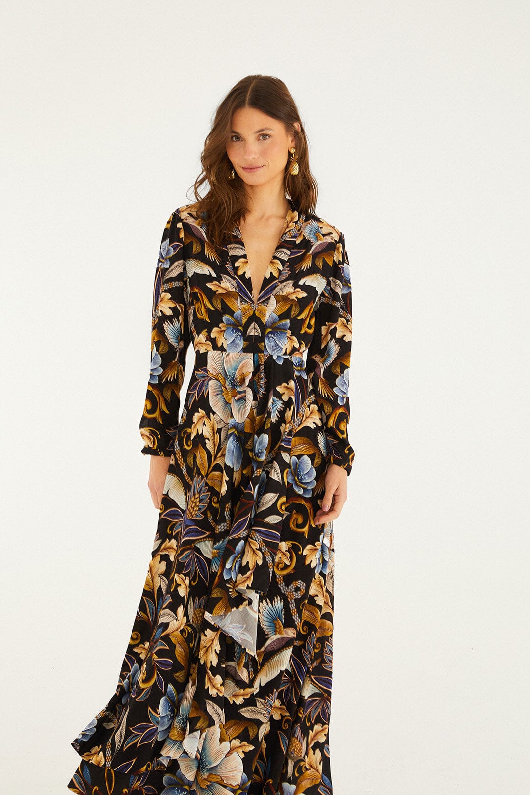 Black Snake Garden  Maxi Dress - Image 3