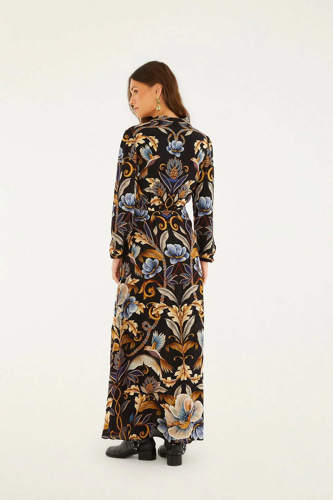 Black Snake Garden  Maxi Dress - Image 4