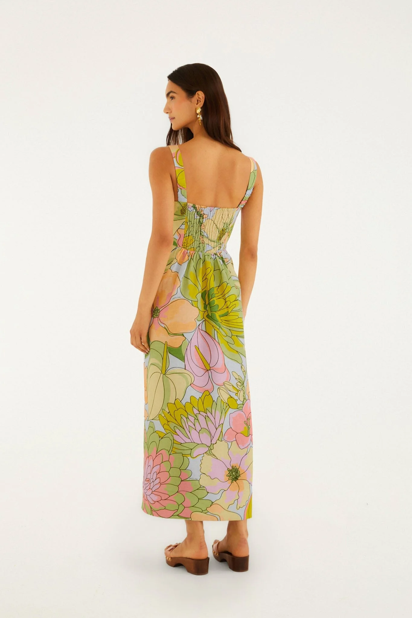 Light Blue Spring Affair  Maxi Dress - Image 3