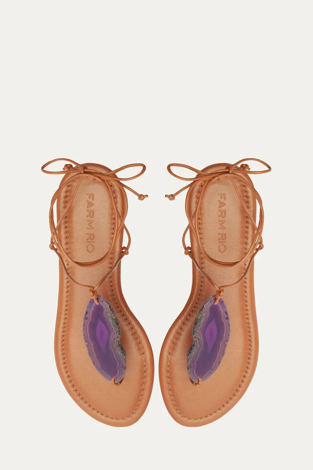 Stone Flat Sandal - Image 3