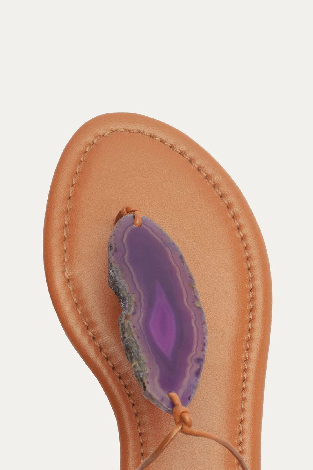 Stone Flat Sandal - Image 5