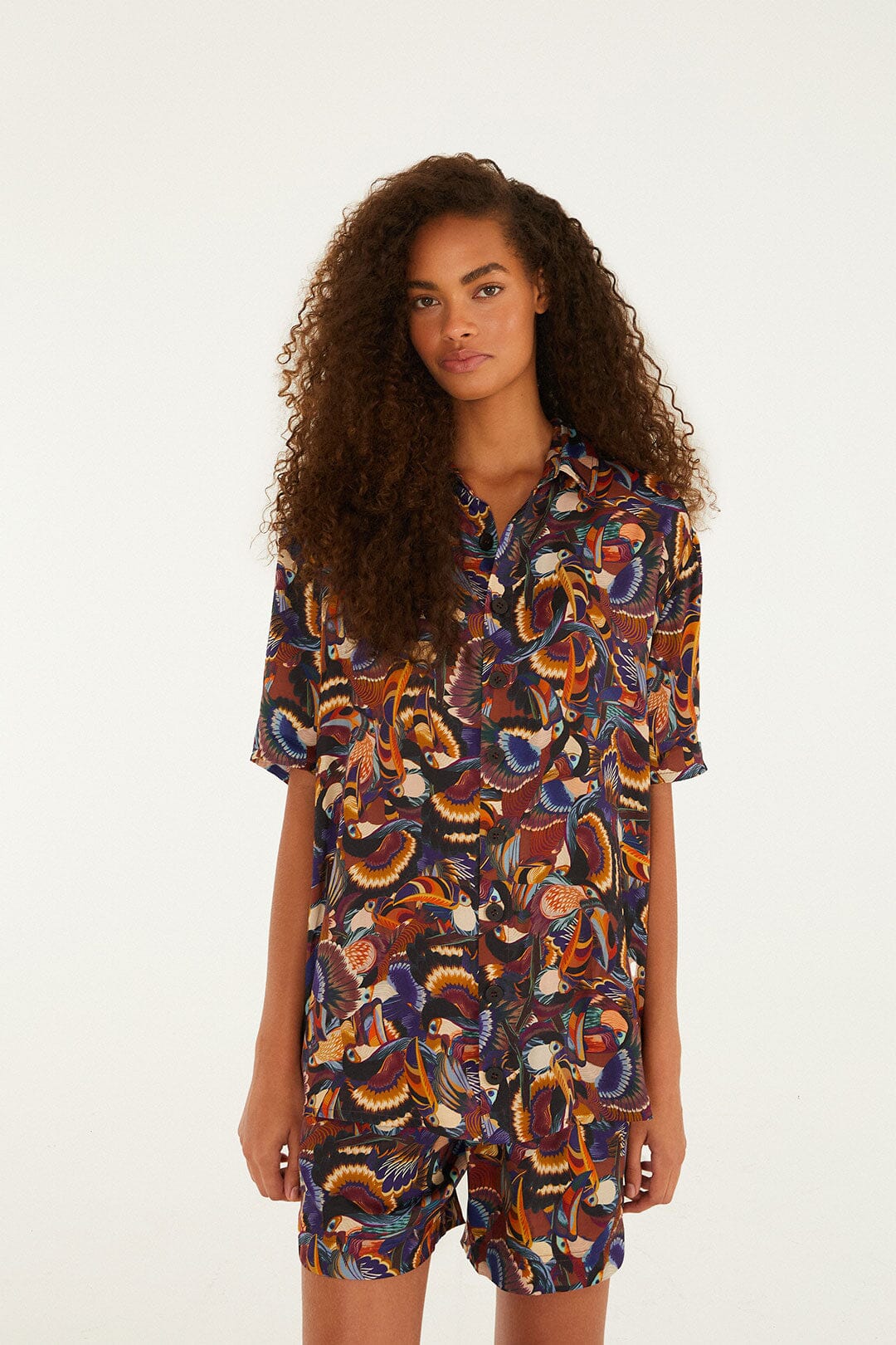 Multicolor Flying Toucans Shirt - Image 2