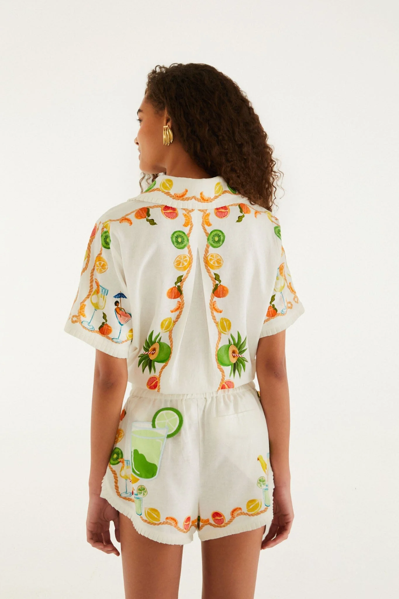 Off-White Tropical Royalty 3d Details  Shorts - Image 3