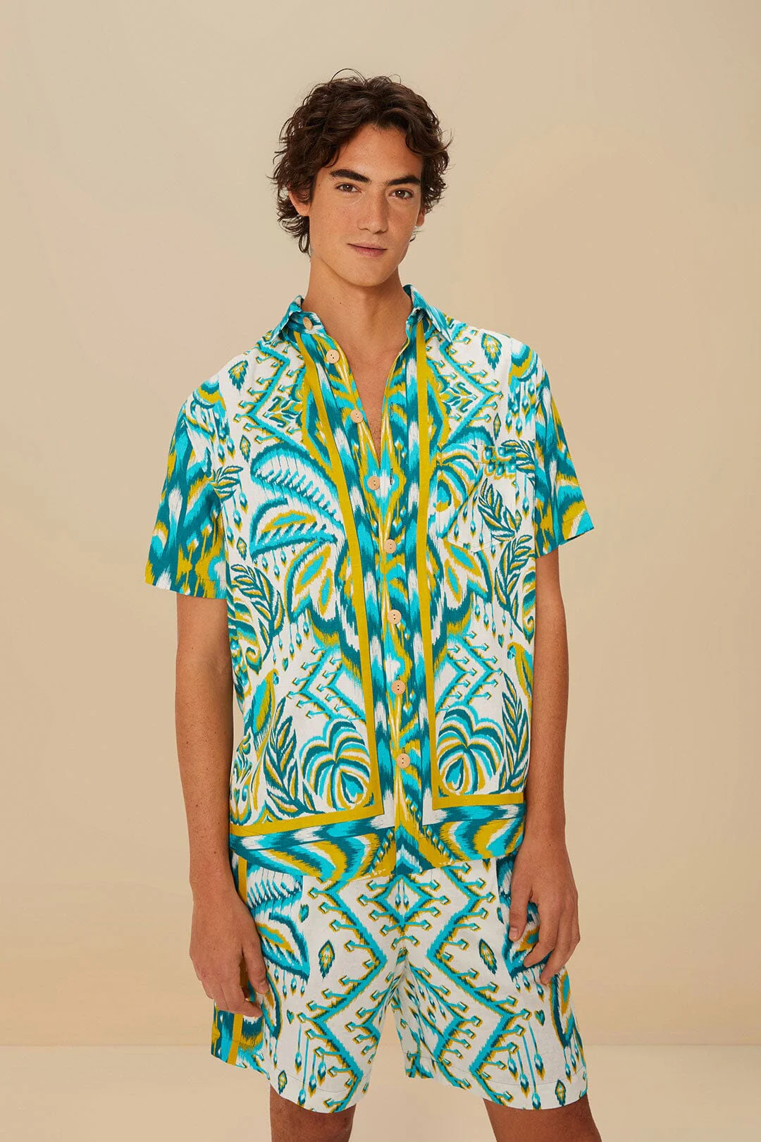 Sand Tropical Tapestry Shorts - Image 4