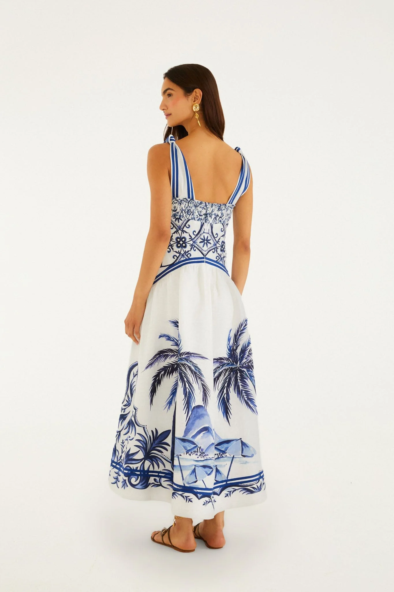 Off-White Wonderful City  Maxi Dress - Image 3